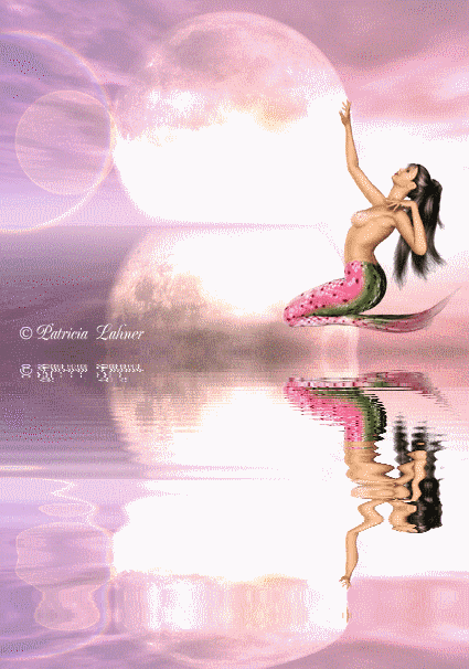 la femme devant les flots