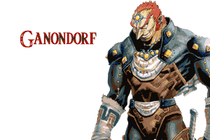 Ganondorf Zelda et Link