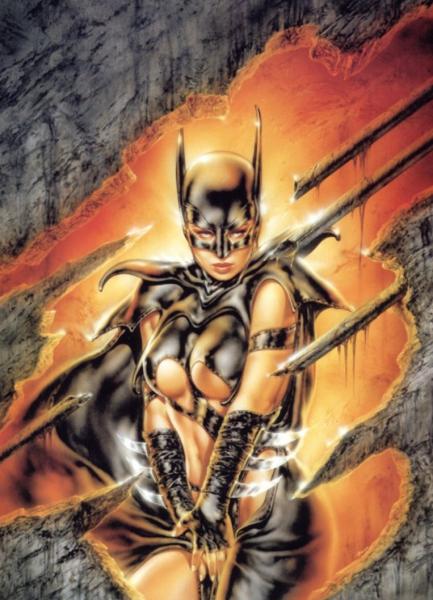 manga theme batgirl !