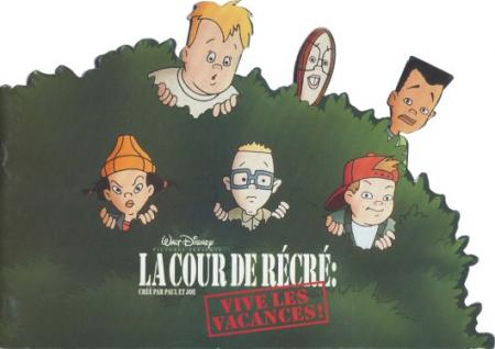 dessin anim la cour de rcr ( en dessous phil du futur )