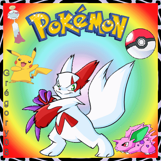 Voila une cration sur pokmon ( en dessous un diaporama realiser cette apres midi sur mickey , et encore en dessous sur disney )