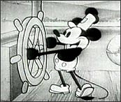 Voila le tous premier mickey ! ( il etais dja beau )